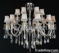 Hotel candle chandelier pendant lamp
