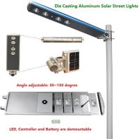 Die Casting Aluminum Integrated Solar Street Lights