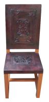 Iron Chair Leather Fitting