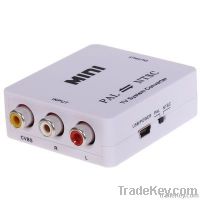 MINI TV System Converter PAL to NTSC or NTSC to PAL scaler