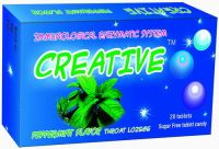 sugar free colostrum throat lozenge tablet