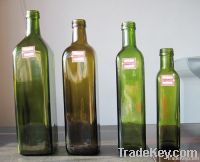 Olive oil glass bottles