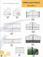 sell wrought iron fence & gate