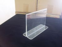 Acrylic T Menu Holder