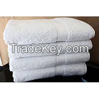 White Bath Towel