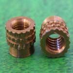 Knurled Brass Nut