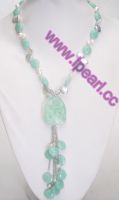 Closeout Pearl Necklaces with Gems
