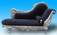 European classical silver Chaise Lounge