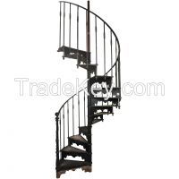 cast iron spiral staircase 