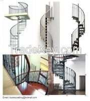 cast iron spiral staircase