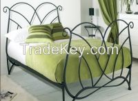 Decorative iron bed