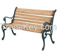 cast iron bench