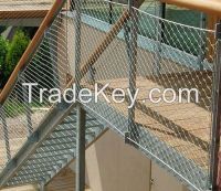 stainless steel wire rope ferruled mesh