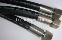 stainless steel wire braided hydraulic  hose 