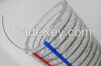 Steel wire braided PVC hose