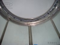 automatic curved door
