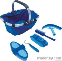 Folding Basket Grooming Set