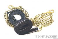 "Glitter"PP Webbing Lead With Chain