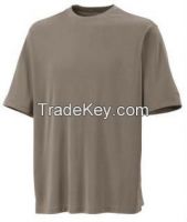 Solid Color Round Neck Tshirt