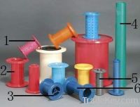 Plastic bobbins for winding machine
