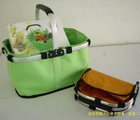 shopping basket/picnic basket/carry basket  after folding