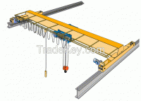 Single girder 3 ton underslung overhead crane with CE/GOST/ISO9001 cetificate LDY type