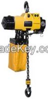 Single speed 1t electric chain hoists high quality