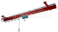 LX type 1t underslung travelling overhead cranes