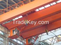 5t double girder overhead bridge crane