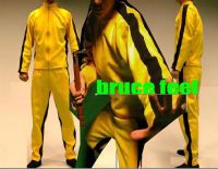 Bruce Lee classic  jumpsuit /kill bill sportswear
