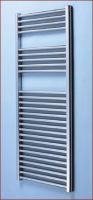 Straight towel warmer in chrome