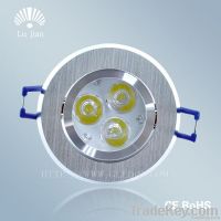 Round indoor energy saving 3w LED ceiling lights