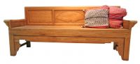 Teak chinese day bed