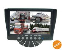 Quad Rear Car Video Monitor