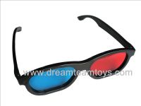 Plastic 3d glasses