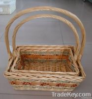 gift basket, flower basket