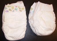 BABY DIAPERS IN BALES