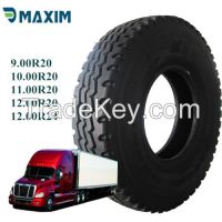 Maxim Brand Tyres Tires 9.00R20 10.00R20 11.00R20 12.00R20 12.00R24