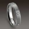 Tungsten Carbide Ring With CZ