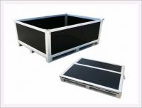 Reusable aluminum box pallet