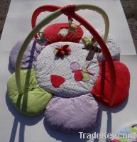 intelligent pretty flower baby play mat
