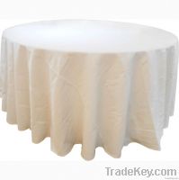 table cloth plain design white color for wedding decoration elegant