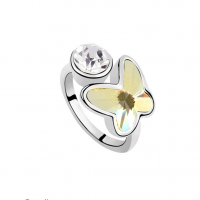 Butterfly Crystal Ring