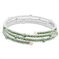Austria Crystal Bracelet With Pearls