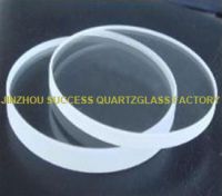 Transparent quartz plate