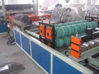 PVC wave tile machine