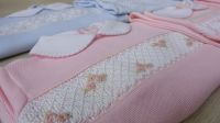 Hand smocked baby clothes, hand smocked dresses,pima cotton baby clothes