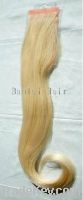 vigin remy hair skin wefts, extensions(jessica)