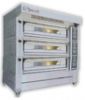 3 Deck BAKING OVEN with stand & exhaust hood