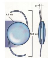 Foldable silicon intraocular lens